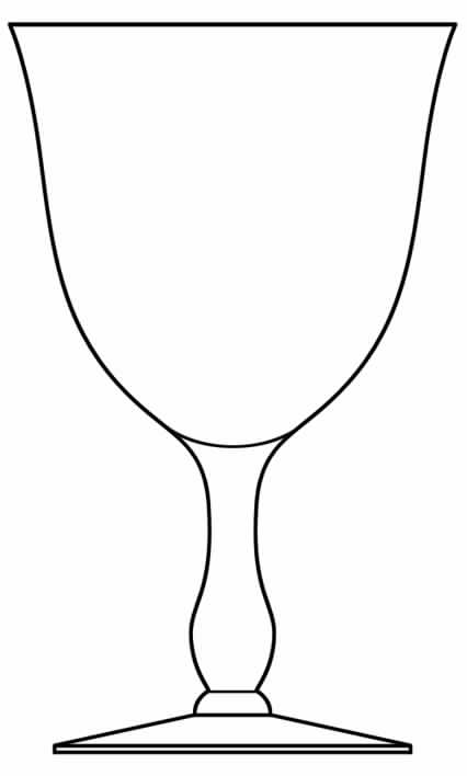 Debutante Peacock Blue Water Goblet by Tiffany-1