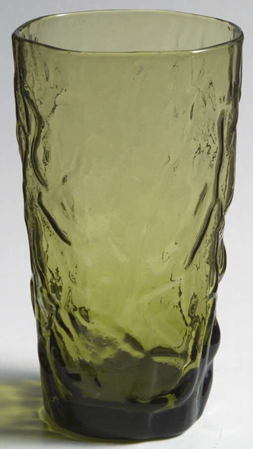 Driftwood Avocado Green Highball Glass by Seneca-1