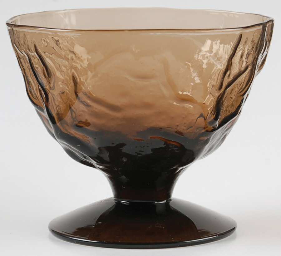 Driftwood Cinnamon (Light Brown) Champagne/Tall Sherbet by Seneca-1