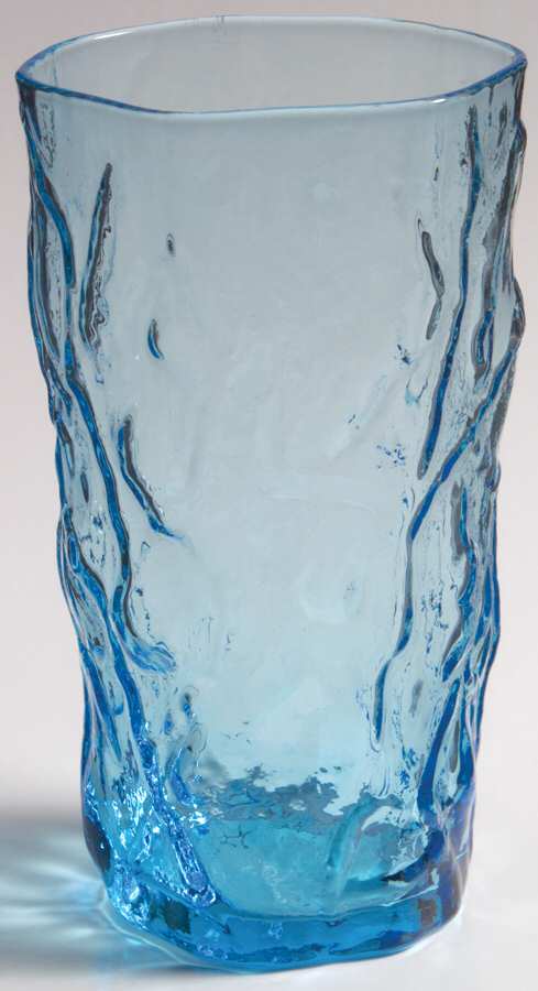 Driftwood Peacock (Light Blue) Highball Glass by Seneca-1