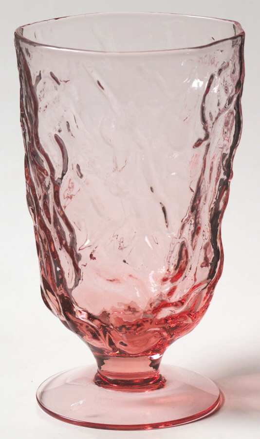 Driftwood Dark Pink Water Goblet by Seneca-1