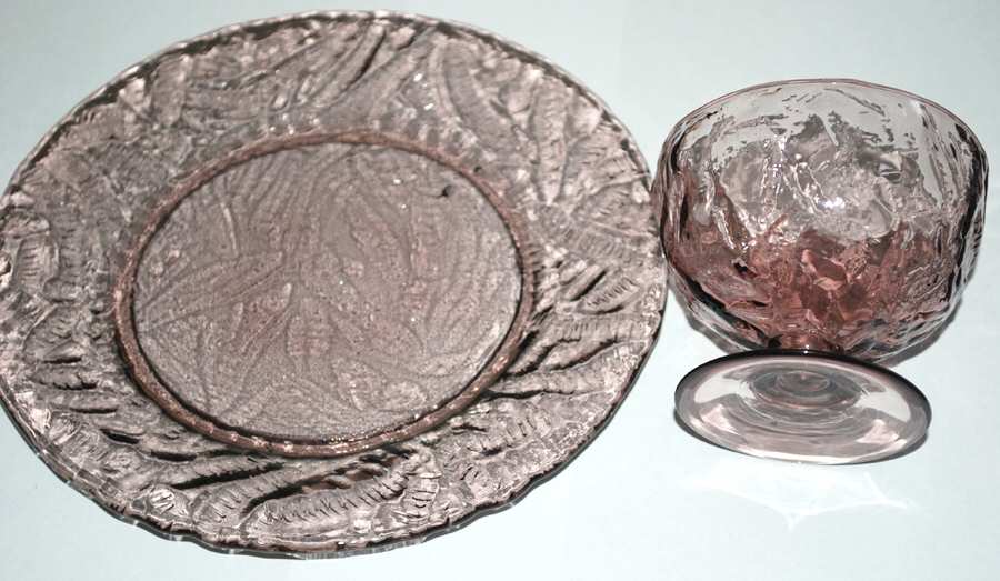 Driftwood Plum Luncheon Plate by Seneca-1