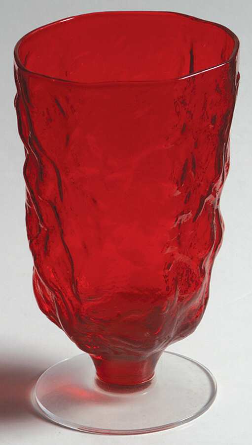 Driftwood Red Water Goblet by Seneca-1