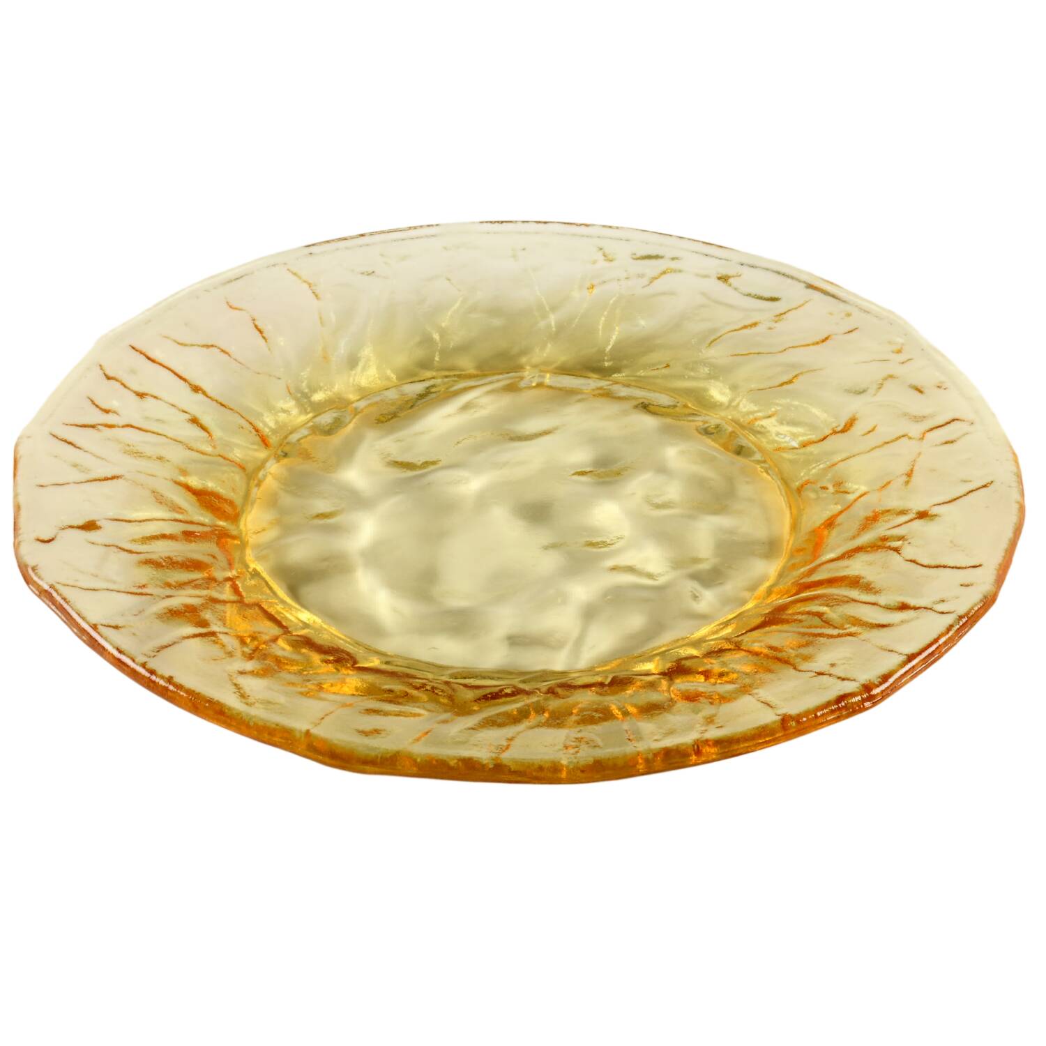 Driftwood-Yellow Luncheon Plate by Seneca-1