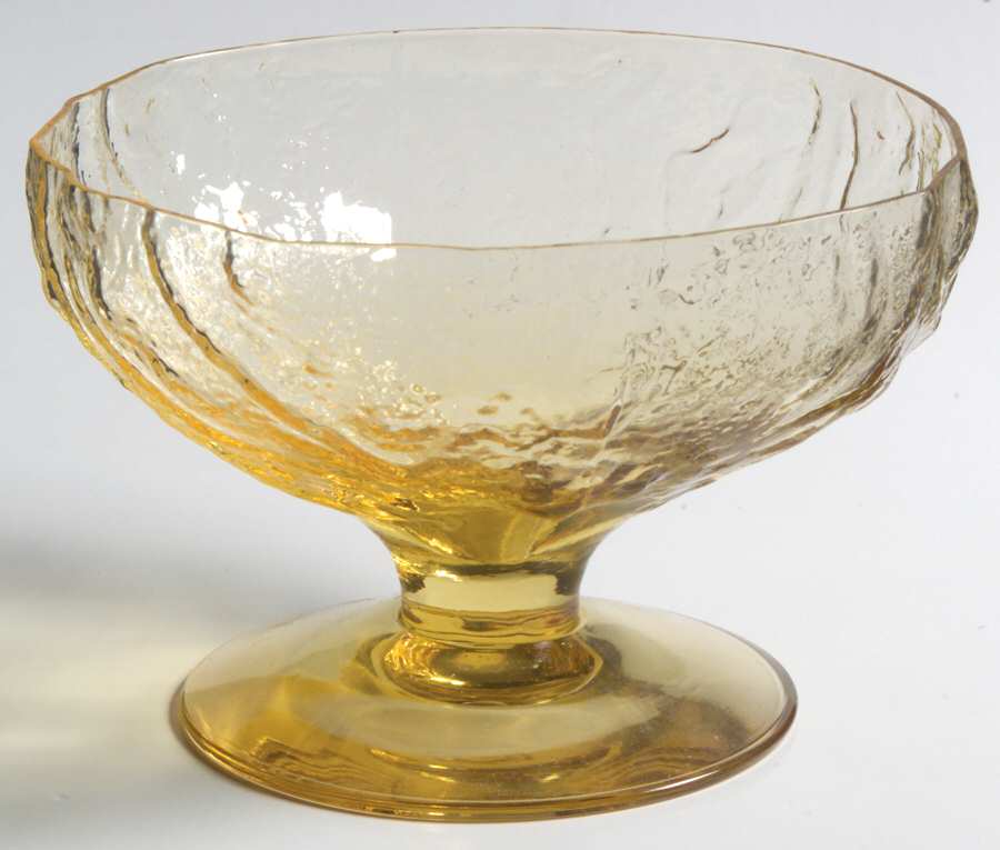 Driftwood-Yellow Round Compote (Height X Width) by Seneca-1