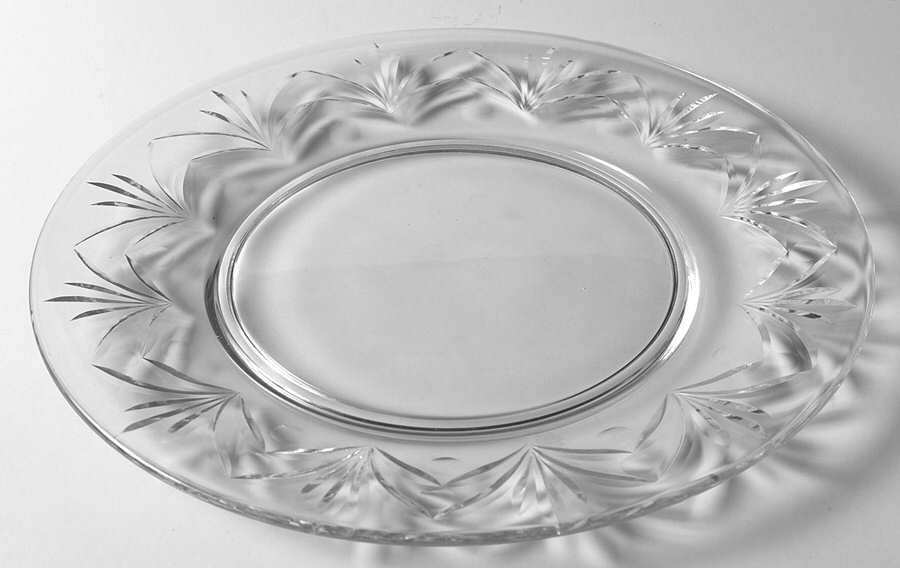 Elegance (Stem 476, Cut 967) Luncheon Plate by Tiffany-1