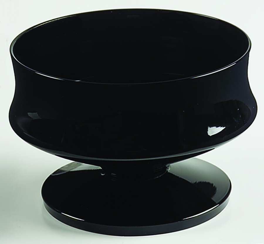 Fashionables Black (Non Optic) Low Sherbet by Seneca-1