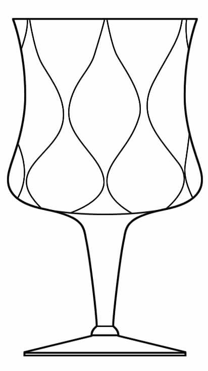 Fascination Smoke Water Goblet by Seneca-1