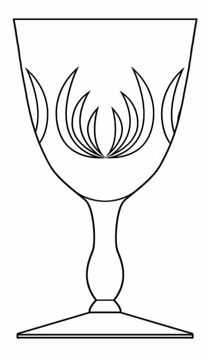 Flame Water Goblet by Seneca-1