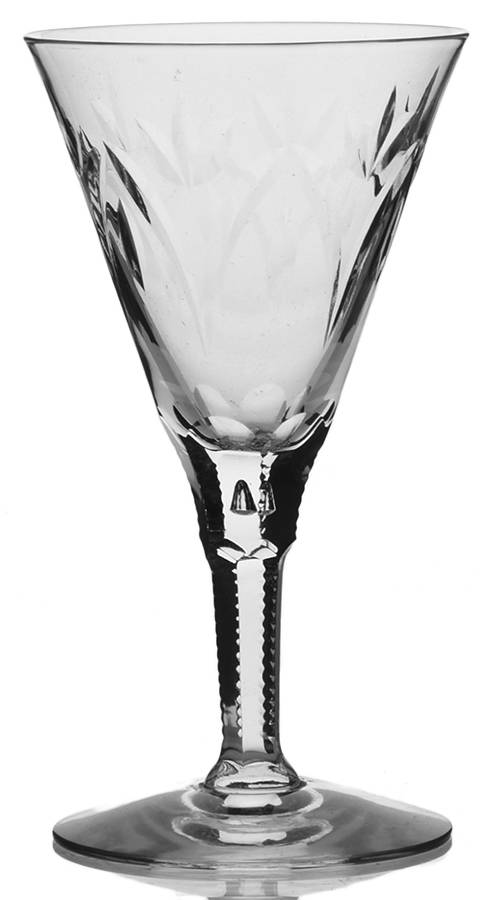Fleur De Lis Wine Glass by Seneca-1