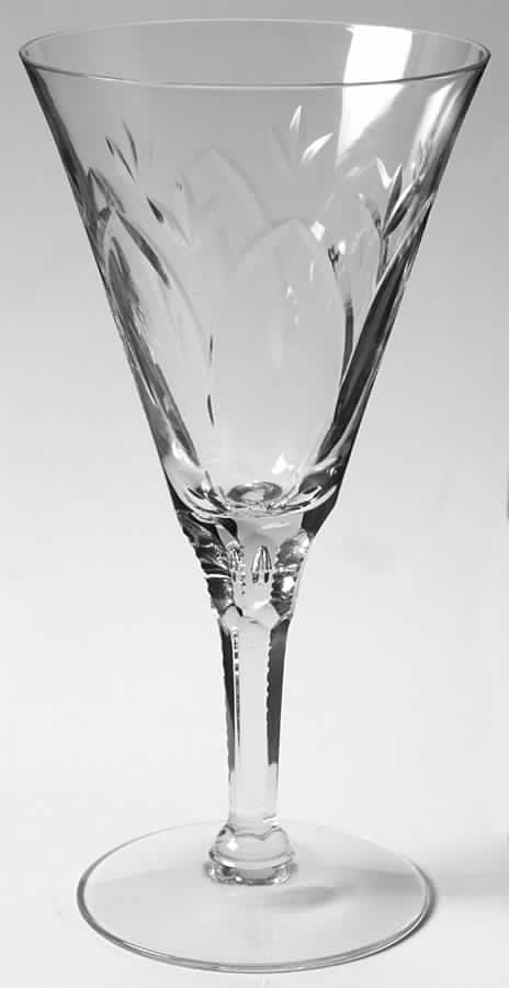 Fleur De Lis Water Goblet by Seneca-1