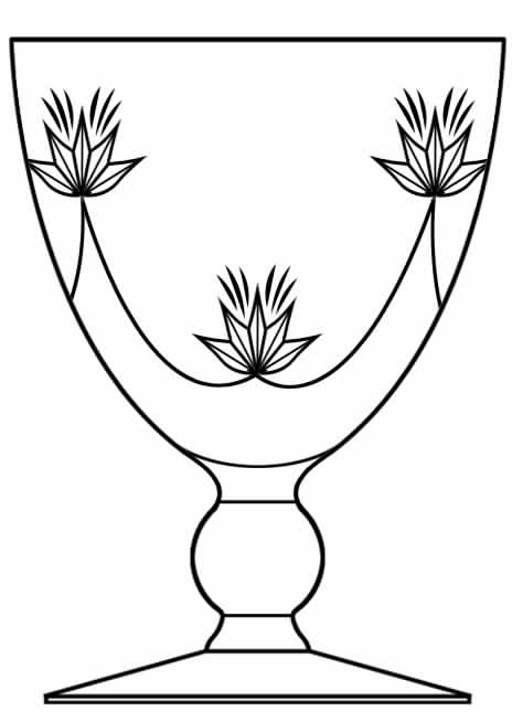 Florentine (Stem 56, Cut 1336) Water Goblet by Seneca-1