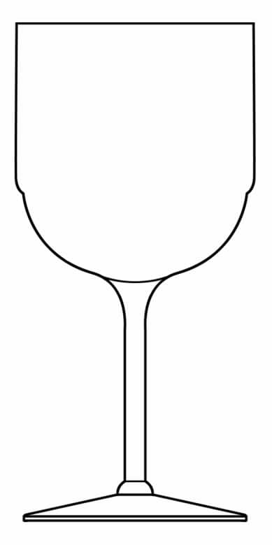 Galaxy Blue Water Goblet by Seneca-1