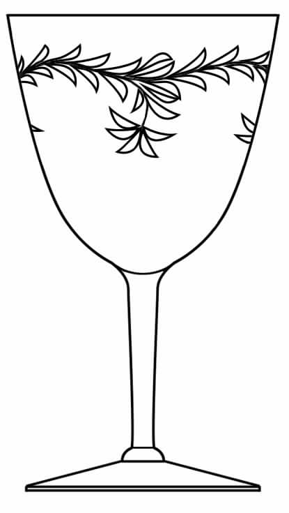 Garland Water Goblet by Seneca-1