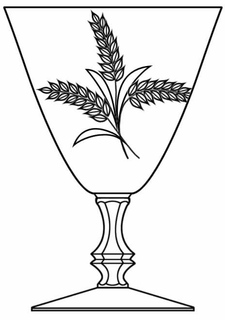 Harvest Water Goblet by Seneca-1