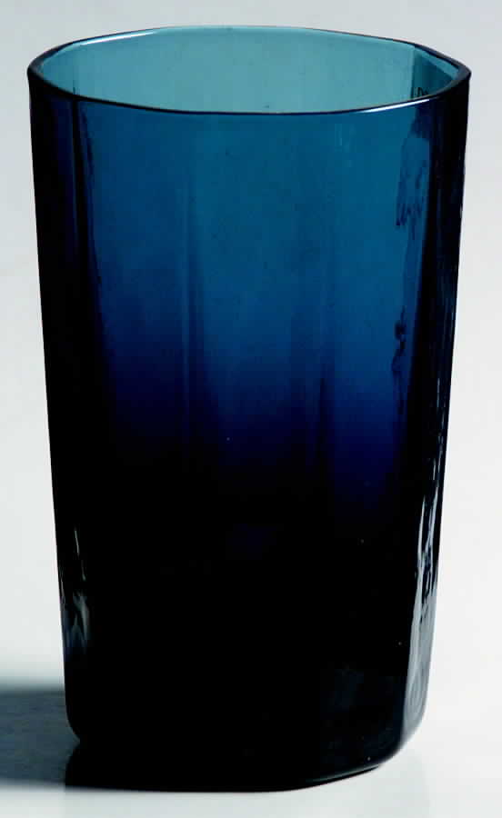 Images Blue Flat Juice Glass by Seneca-1