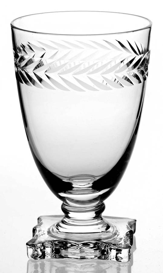 Laurel (Square Base) Juice Glass by Seneca-1