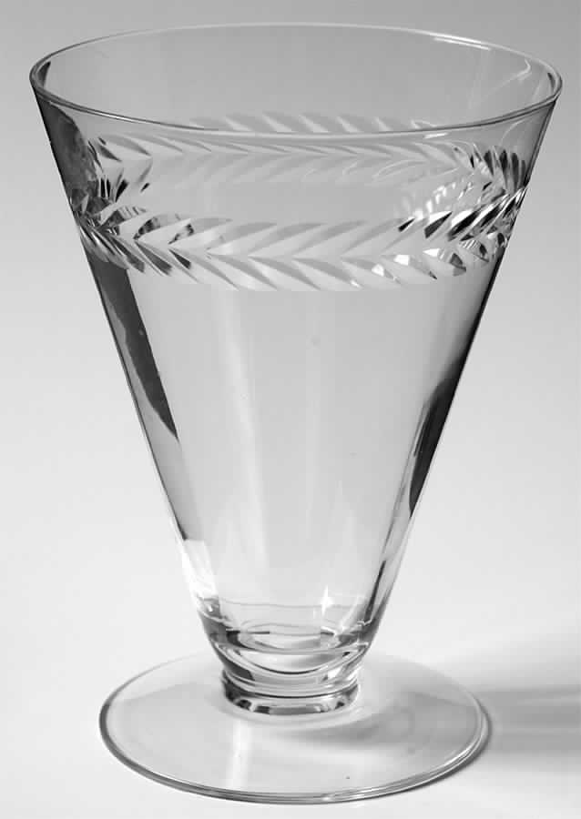 Laurel Wreath-Clear 12 Oz Footed Tumbler by Seneca-1