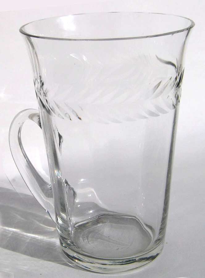 Laurel Wreath-Clear Handled Flat Iced Tea by Seneca-1