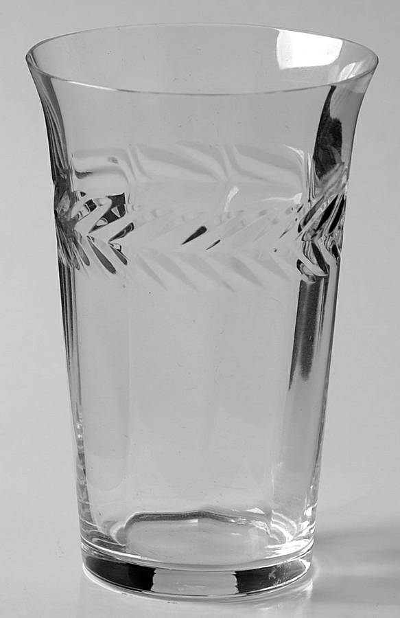 Laurel Wreath-Clear 5 Oz Flat Tumbler by Seneca-1
