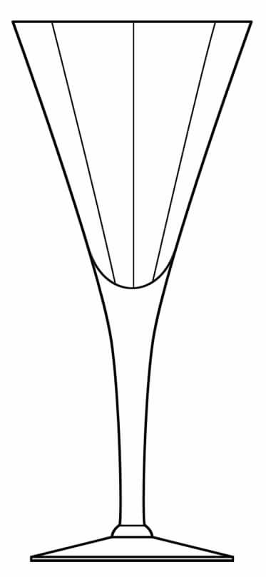 Moderne Water Goblet by Seneca-1