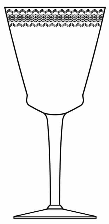 Negd 144 1-2 Water Goblet by Seneca-1
