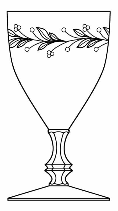 Noel Water Goblet by Seneca-1