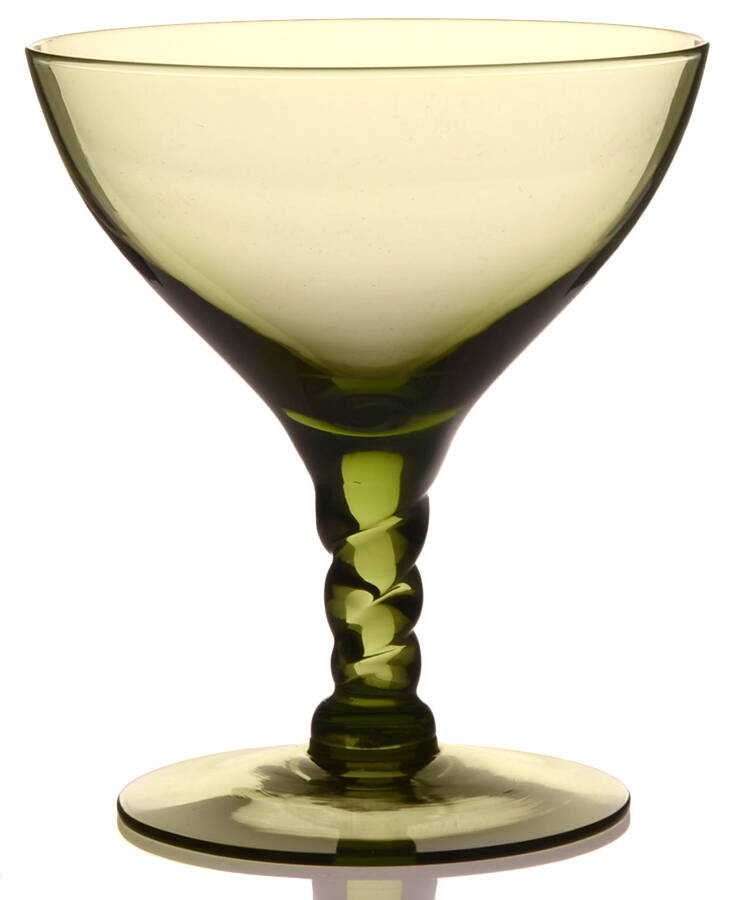 Pirouette Green Champagne/Tall Sherbet by Seneca-1