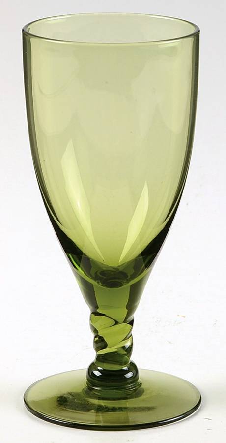 Pirouette Green Juice Glass by Seneca-1
