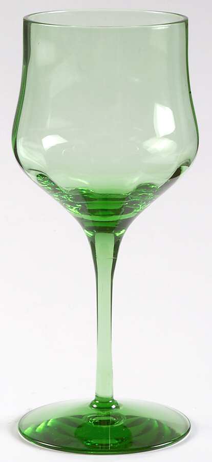 Reflection-Green Water Goblet by Seneca-1