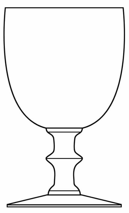 Reflection Clear (Wafer Stem) Water Goblet by Seneca-1