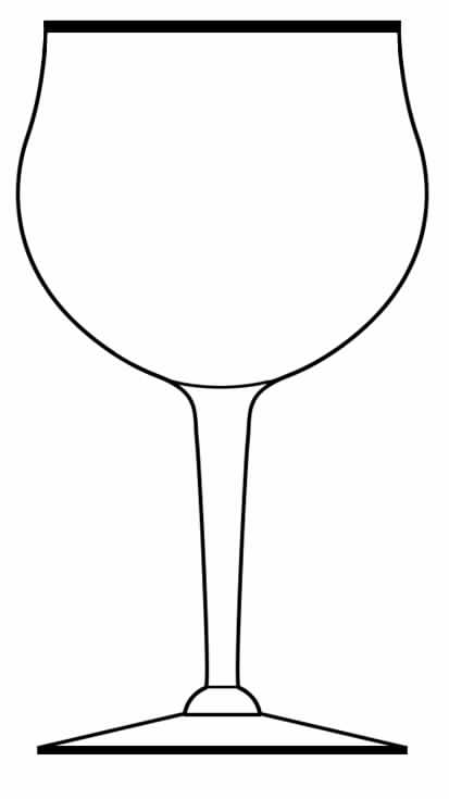 Reflection (Gold Trim) Water Goblet by Seneca-1