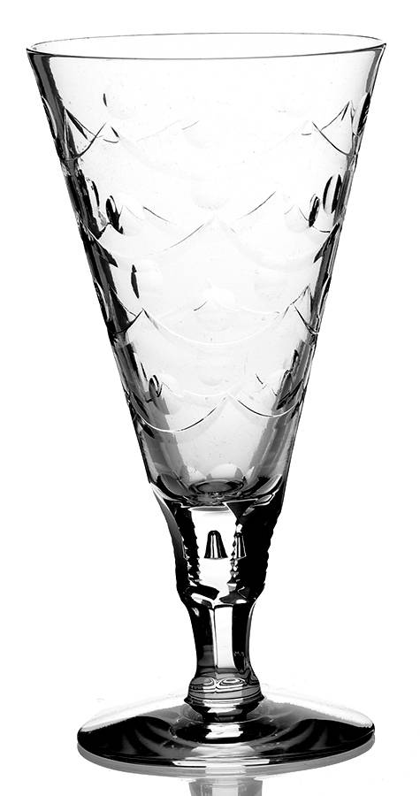 Rhythm (Stem 476, Cut 627) Footed Tumbler by Seneca-1