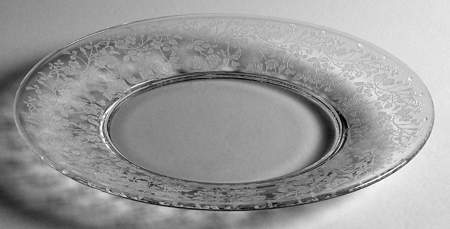 Rose Lace (Stem 176) Luncheon Plate by Seneca-1