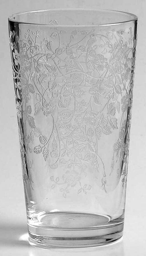 Rose Lace (Stem 176) Flat Juice Glass by Seneca-1