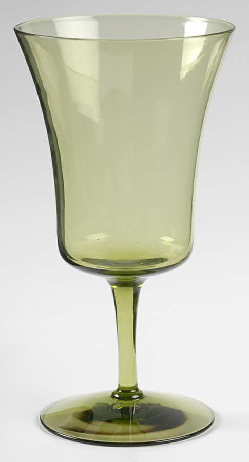 Seville Green Water Goblet by Seneca-1