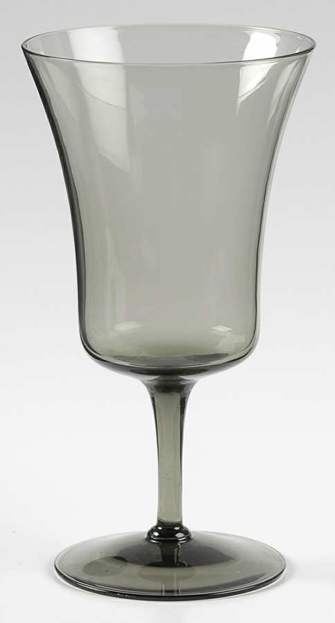 Seville Grey Water Goblet by Seneca-1