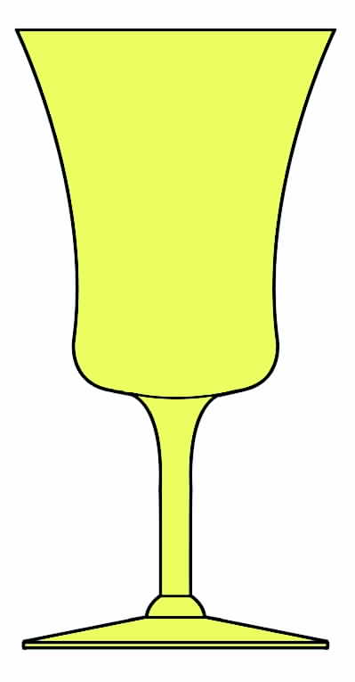 Seville Yellow Water Goblet by Seneca-1