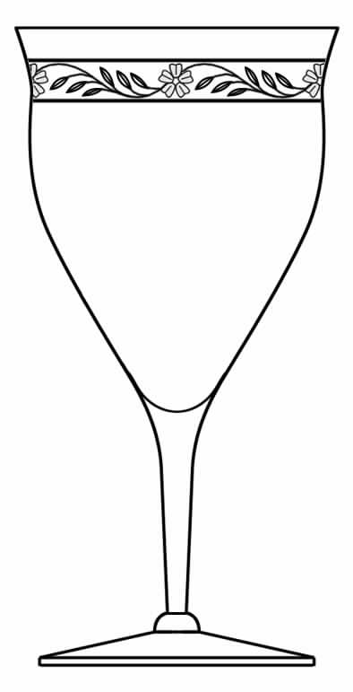 Solitaire Water Goblet by Seneca-1
