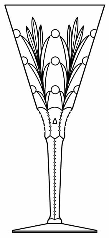 Spray Water Goblet by Seneca-1