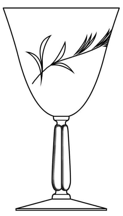 Springtime Water Goblet by Seneca-1
