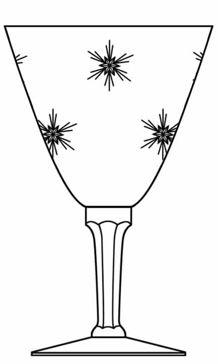 Star Brite Water Goblet by Seneca-1