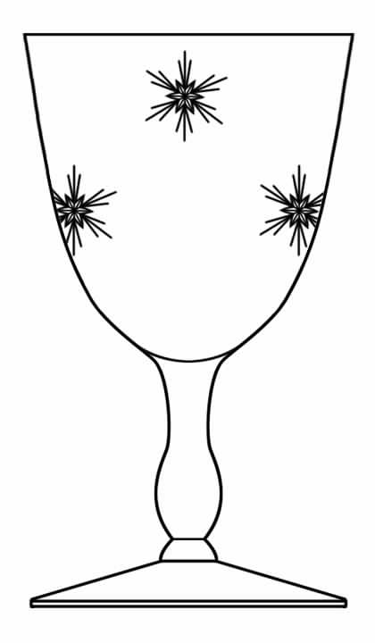 Stellar Water Goblet by Seneca-1