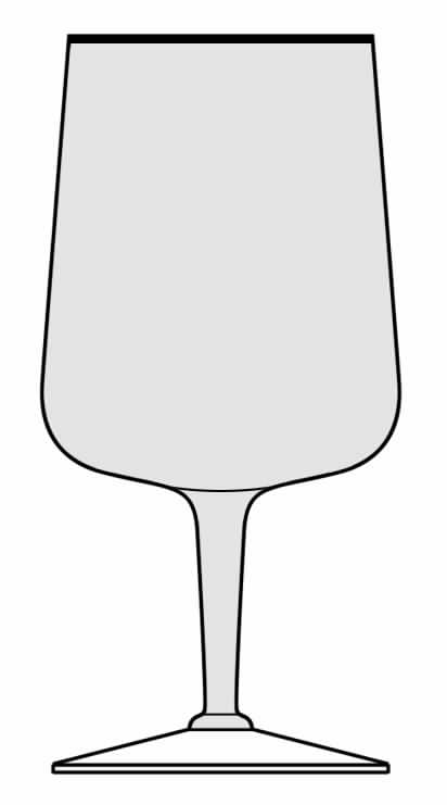 Sunset Gold Water Goblet by Seneca-1