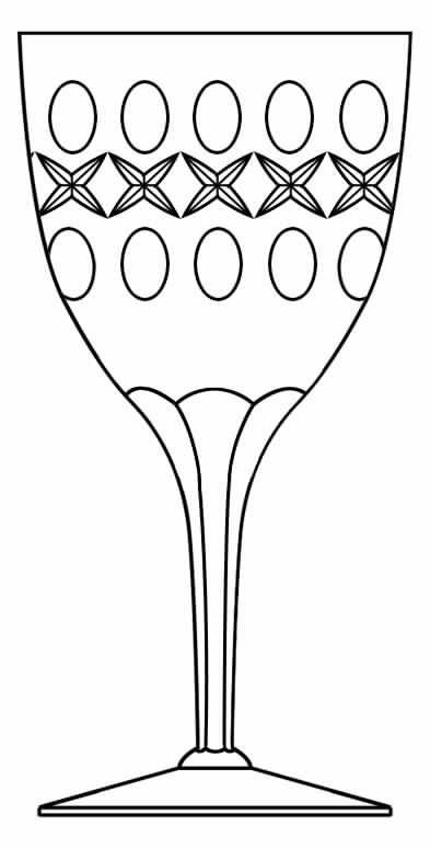 Traditional Water Goblet by Seneca-1