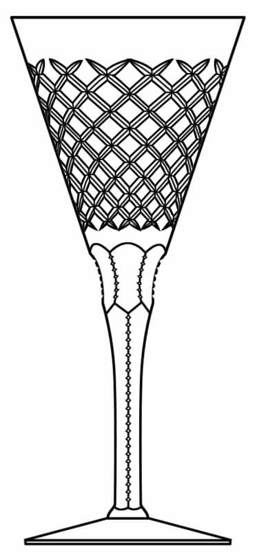 Wicker Water Goblet by Seneca-1