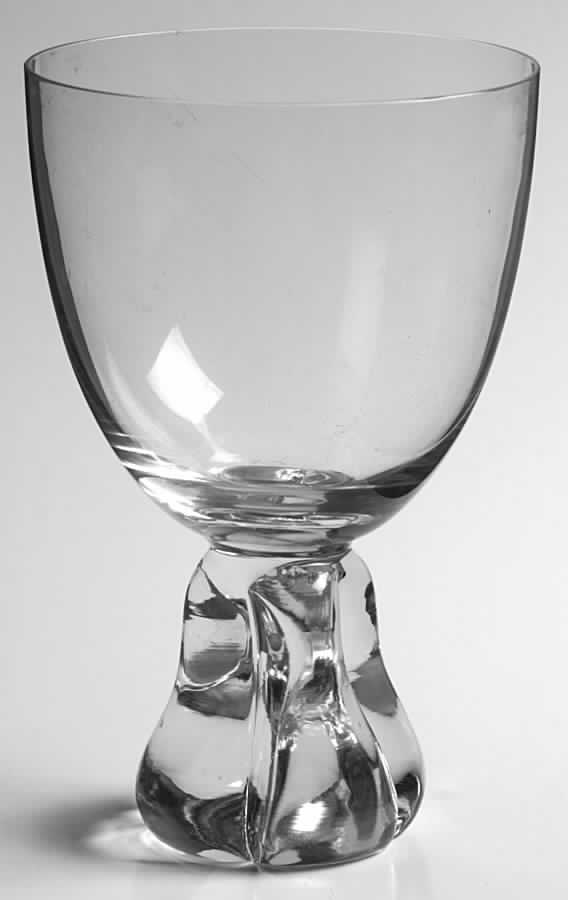 Sigrid Clear Water Goblet by Skruf-1