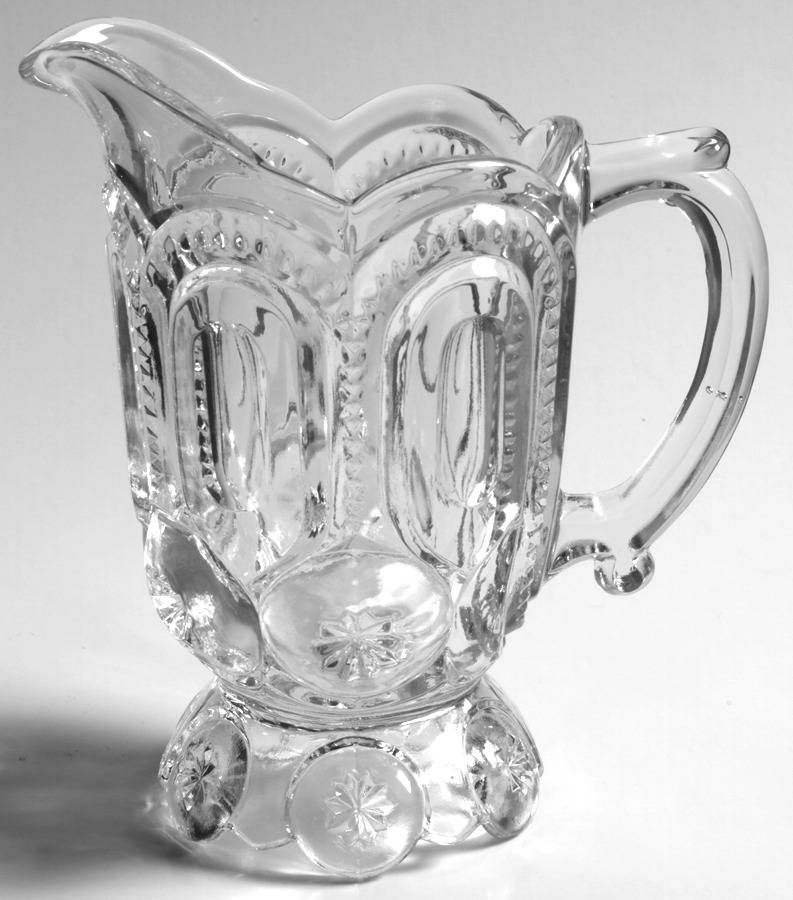 Moon and Star Clear Creamer by Smith Glass -1