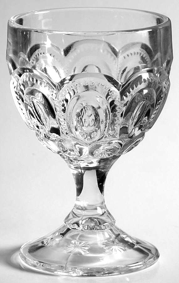 Moon and Star Clear Claret Wine by Smith Glass -1