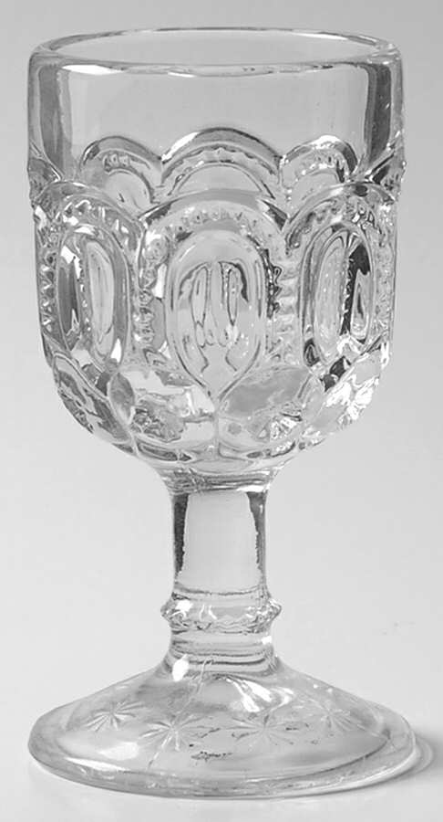 Moon and Star Clear Wine Glass by Smith Glass -1